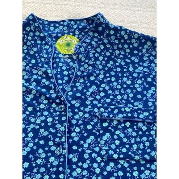 WHITE ORCHID WOMEN’S SMALL 2-PIECE PAJAMA SET - Picture 2 of 9